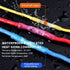 100 Pcs Red Heat Shrink Butt Connectors, 22-16 AWG Marine Grade Insulated Crimp Wire Connectors, Waterproof Electrical Connectors Butt Splice for ...