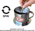 AMT 6.5 OZ Vietnamese Coffee Maker Coffee Filter, 2-3 Servings Phin, Screw Down Coffee Vietnamese Coffee Dripper for Vietnamese Style at Home Offi...