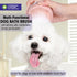 Dog Bath Scrubber Brush, 2 PCS Pet Dog Grooming Massage Shampoo Bath Brush with Soap and Shampoo Dispenser Soft Silicone Bristle for Long Short Ha...