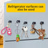 Small Magnetic Hooks White(2024 New) for Refrigerator, Mini Magnetic Hooks Light Duty for Cruise Cabins, Magnet Hook Tiny for Kitchen, Classroom, ...