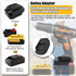 Battery Adapter for Dewalt 18V/20V Li-ion Battery&for Milwaukee M18 18V Li-ion Battery Convert for Worx 20V 6PIN WA3520 WA3525 WA3575 WA3578 Cordl...