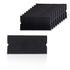 EHDIS Vinyl Squeegee Buffer Self-Adhesive Fabric Felt Edge for 4 inch Squeegee Wet and Dry Use 10PCS/Pack...