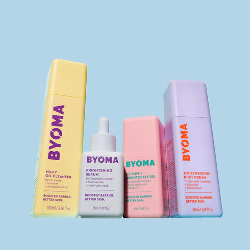 BYOMA Milky Oil Cleanser - Hydrating Facial Cleanser for Skin Barrier Repair - Tri-Ceramide Face Wash for Sensitive Skin & All Skin Types - Deeply...