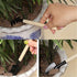 6 Pcs Garden Tools Mini Gardening Kit Plant Potted Flower Gadget Wooden Handles for Transplanting Seedlings, Cultivating and Weeding Flowers and V...