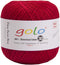 golo Crochet Thread Yarns 100% Cotton Yarn for Knitting Crochet red 10-757......