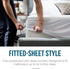 LUCID Premium Hypoallergenic 100% Waterproof Mattress Protector - Universal Fit, Cotton Terry Top, Full...