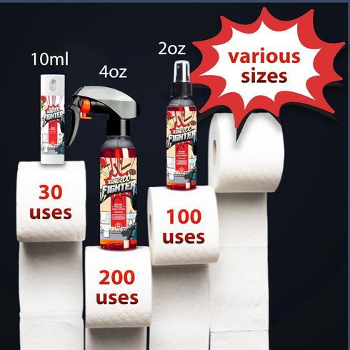 Cinnamon & Cedarwood 2oz - USA Made Before You Go Toilet Spray | Funny Bathroom Poop Air Freshener Odor Eliminator...