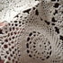 Abreeze Rustic Floral Table Runner Hand Crochet Table Doily Beige Cotton Lace Table Decoration for Coffee Table 15.7"X59"...