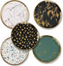 Makeup Perfume Organizer Round Bathroom Vanity Tray Decorative Dresser Tray Countertop Organizer Tray for Cosmetics,Green...