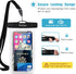 ProCase 2 Pack Waterproof Phone Pouch Case, 7" Universal Underwater Cellphone Dry Bag for iPhone 16 15 14 13 Pro Plus Max 12 11, Galaxy S24 S23 S2...