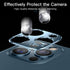Camera Lens Protector for iPhone 12 Pro, Aluminum Alloy Lens Protective Ring - Pacific Blue, 2 Pcs...