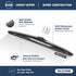 12"(12-M) Rear Wiper Blade Replacement for for Ford Focus Fiesta 2018 2017 2016 2015 2014 2013 2012 Saab 9-3 2011-2006 9-5 2009-2006 Saturn Astra ...