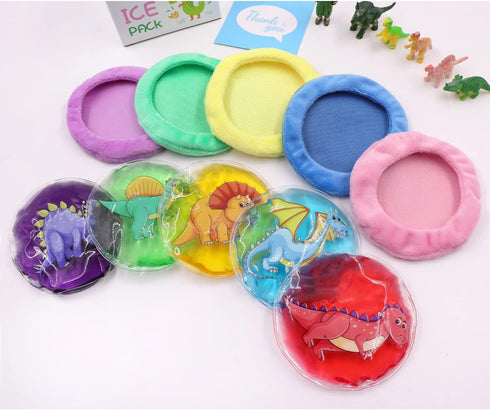 Boo Boo Ice Pack, Kid Reusable Ice Pack, Auxiliary Fever Reduction, Hot Cold Pack for Kid Injuries, Wisdom Teeth, Baby Colic, Gas and Upset Stomac...