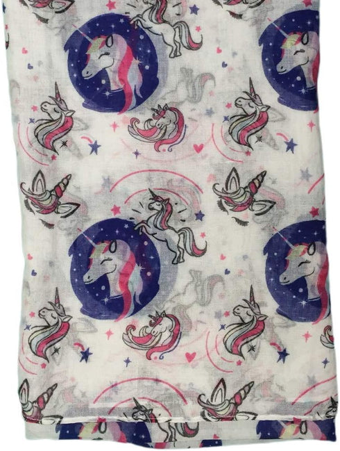 Best Trendy Choices Unicorn Scarf - Long Lightweight Wrap, Rainbow Print Pattern for Women...