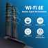 Eightwood WiFi 6E Antenna Tri-Band 2.4GHz 5GHz 6GHz RP-SMA WiFi Antennae Magnetic Base for Desktop PC Computer PCI-E WiFi 6E Bluetooth Card USB Wi...