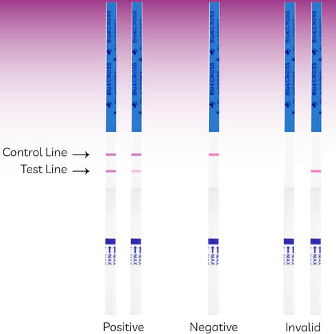10 x Early Pregancy Test Strips, Super Sensitivity 10 MIU/mL...