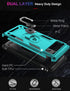 IKAZZ Suitable for Google Pixel 6 Case,Military Grade Shockproof Heavy Duty Protective Phone Case Pass 16ft Drop Test with Magnetic Kickstand Car ...