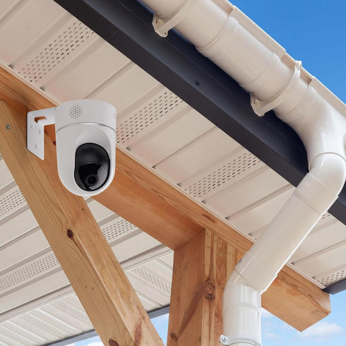 2Pack Adhesive Metal Wall Mount Compatible with Eufy Security Solo Indoor Cam E220 & P24, No Drilling VHB Stick On or Screw Install, Two Ways Inst...