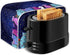 Colorful Cats Pattern Toaster Cover 2 Slice Small Appliance Covers Organizer Toaster Bag Bread Maker Cover Washable Toaster Oven Cover, S...