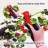 4PCS Gardening Gloves & Shears Scissor & Rose Thorn Stem Stripper Remover Tool, Flower Stem Stripper Tool for Garden & Florist supplies...