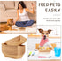 Disposable Pet Bowls, 50 Pcs, Portable, Lightweight, Suitable for Cats and Dogs, Easy to Carry and Store...