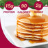 ProtiDIET Naturally Flavored Protein Pancake Mix - Low Fat High Protein Snacks - Nutrient-Rich Pancakes for Breakfast - Perfect On-the-Go Pancakes...