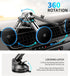 for MagSafe Car Mount Charger -?DashVentWindshield?Wireless Car Charger with ?LED Light?for Night Align, Strong Magnetic Phone Holder for Car for ...