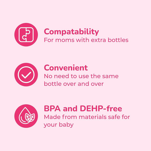 Spectra - Bottle Adapter for Narrow Baby Bottles - Compatible with Breast Shield for Spectra Milk Pump...