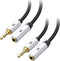 Cable Matters 2-Pack Headset Extension Cable 10 ft (3.5mm Extension Cable/TRRS Extension Cable, Gaming Headset Extension Cable) with Mic Support i...