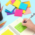 Early Buy 16 Pads Sticky Notes 8 Bright Color Self-Stick Notes 3 in x 3 in, 60 Sheets/Pad...