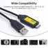 Alitutumao Replacement SUC-C7 SUC-C3 SUC-C5 Camera USB Charging Cable Cord Compatible with Samsung Digital Camera EX, L, WB, S, SL, ST, SH, P, PL ...