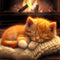 RICUVED Diamond Painting Kits for Adults, Cat Diamond Art Kits 5D Animal Diamond Art Kits for Beginner, Diamond Dots Painting Full Round Drill Art...