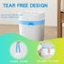 4 Gallon Trash Bag, Small Drawstring Trash Bags, 15 Liter White Garbage Bags, 40 Count...