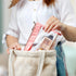 PACKISM Clear Makeup Bag - Large Opening Clear Pouches with Zipper, Help Organize Travel Toiletries Neatly, TSA Approved Toiletry Bag for Easily P...