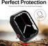 Miimall Compatible for Apple Watch 45mm Case Women Men PC Hard Bumper Lightweight Shockproof Protector Case Cover for Apple Watch 45mm Series 9 8 ...