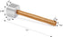New Star Foodservice 36398 Wood Handle Aluminum Meat Tenderizer/Mallet/Hammer, 13-Inch Overall...