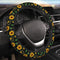 Sunflower Flower Pretty Steering Wheel Cover for Women Men Girls Car Accessories Decor Anti-Slip Neoprene Auto Steering Wheel Covers Protector Uni...