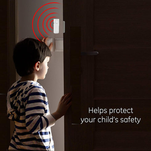 4 Pack Door Alarms for Home Security, Window Door Alarms, Window Alarm Sensors, Door Alarms for Kids Safety,DIY Protection Burglar Bell Alarm for ...