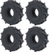 MOHERO 4PCS 1.0" Soft Mud Terrain Rubber Tyre 1.0 Wheel Tires for 1/24 Axial SCX24 Bronco Gladiator Deadbolt RC Crawler Car Upgrade (62mm)...