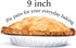 9" Aluminum Foil Pie Tins (25 Pack), Disposable Aluminum Pie Pans, Foil Pans for Baking, Cooking, Freezer Safe, Round Foil Pans, Foil Plates Perfe...