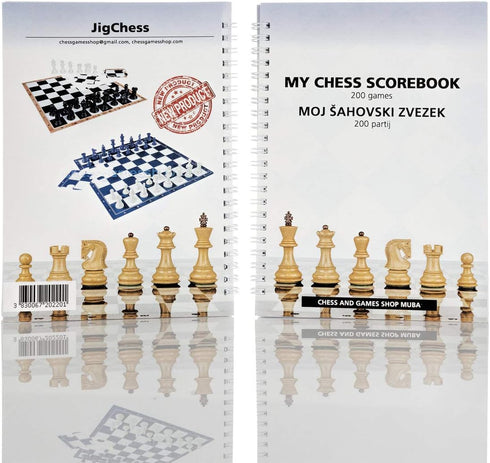 My Chess Scorebook - 200 games...
