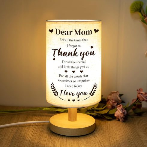 Mom Birthday Gifts - Gifts for Mom from Daughter, Mothers Day Birthday Christmas Gifts for Mom, Desk Lamp for Home Decoration...