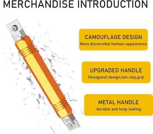 Terminal Removal Tool Kit, 8 PCS Electrical Pin Extractor Tool Double Head Detachable Terminal Release Tool for Metri,AMP,Molex Connector Automoti...