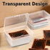 Playing Deck Card Storage Box Plastic Card Boxes Compatible with 100 Mtg Holder Storage Case 4.3 x 2.95 x 2.2 Inches Organizer Snap Closed for Tra...