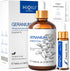 HIQILI 100ML Geranium Essential Oil for Skin, Diffuser & Candle, 100% Pure and Natural - 3.38 Fl. Oz...