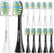 Toothbrush Replacement Heads Compatible with 7AM2M AM101/AM105 Electric Toothbrush, 12 Pack Soft Brush Bristles...