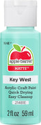 Apple Barrel Acrylic Paint in Assorted Colors (2 oz), 21481, Key West...