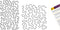 Quilting Creations Stencils for Machine and Hand Quilting - 2 Quilting Stencils for Background Patterns | Stipple, Large Stipple Plastic Quilt Ste...
