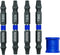 IRWIN Tools IMPACT Performance Series Double-Ended Screwdriver Power Bit, TORX, 2 3/8-inch length, 5-Piece Set with Magnetic Screw Hold Attachment...