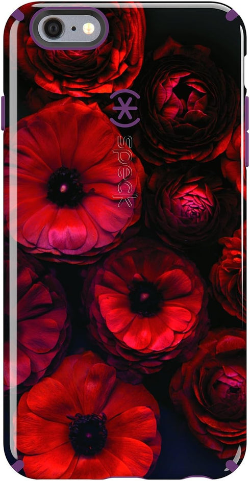Speck Products Inked Case for iPhone 6 Plus/6S Plus - Retail Packaging-Moody Bloom Pattern/ Acai Purple...